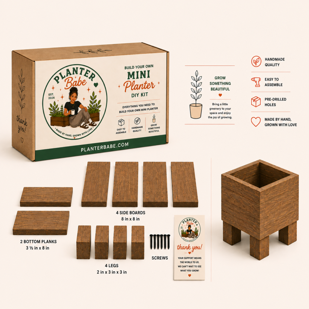 Mini Planter DIY Kit